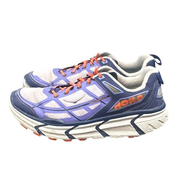 Hoka One One Running Shoes 10.5 Challenger ATR Purple Athletic Sporty Comfort - Picture 5 of 15